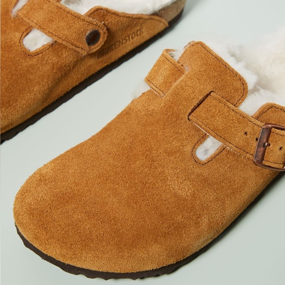 🌿Birkenstock Sherling Boston Clogs - Picture 2 of 8
